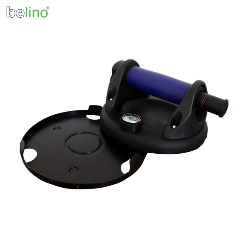 6''双层气泵式吸盘抽气式手泵吸盘真空圆吸盘玻璃大理石瓷砖专用