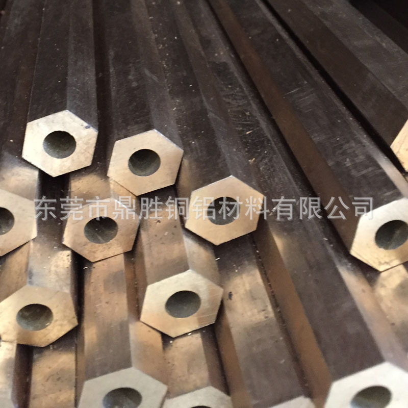 环保铜管C3604六角黄铜管30*30*2.0mm黄铜方管H62黄铜六角棒