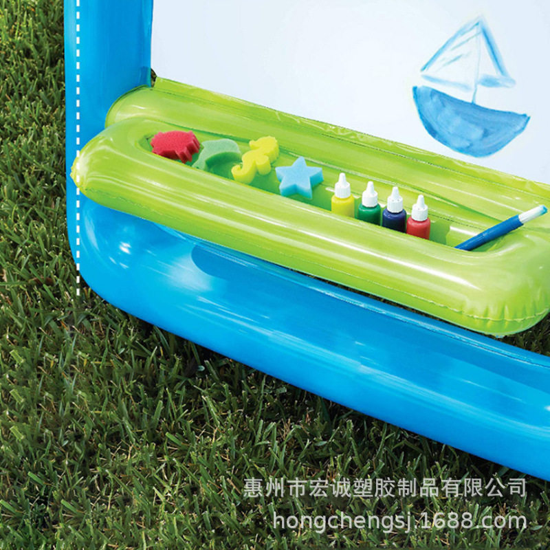 充气画板儿童户外玩具描绘板彩色画画板架子工厂订做pvc tpu产品