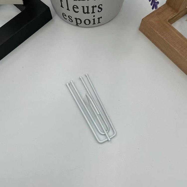 直销窗帘挂钩布叉窗帘配件辅件出口庄布钩7.5CM长度