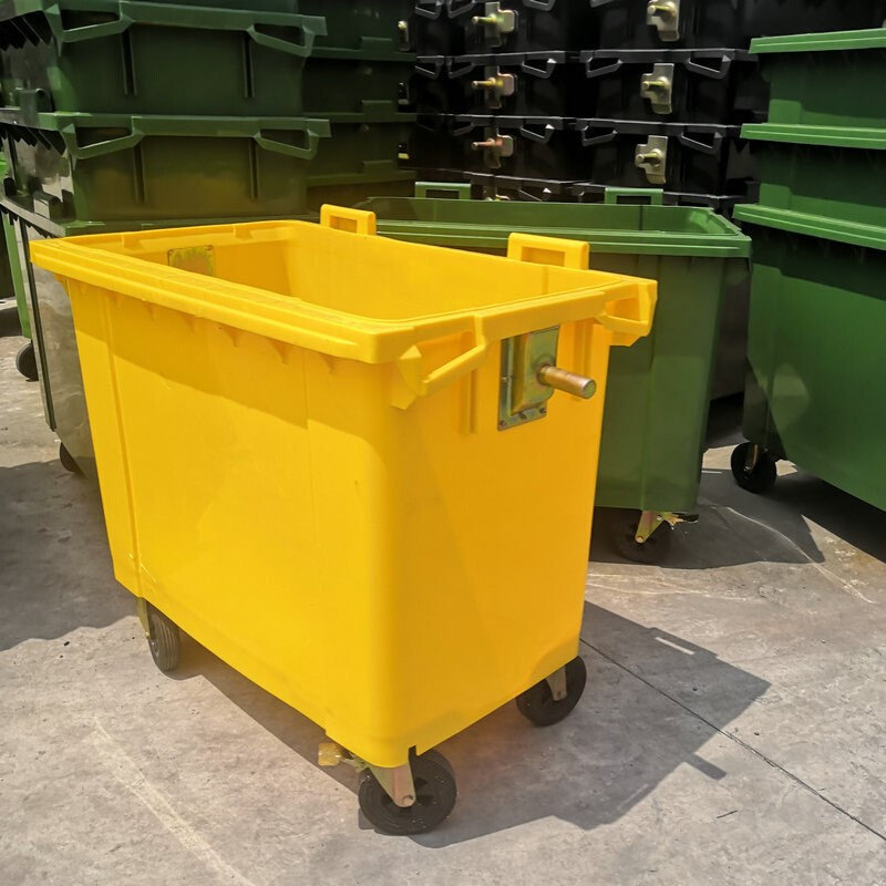 660L1100L1200升户外大型移动环卫垃圾桶塑料垃圾桶环保垃圾桶