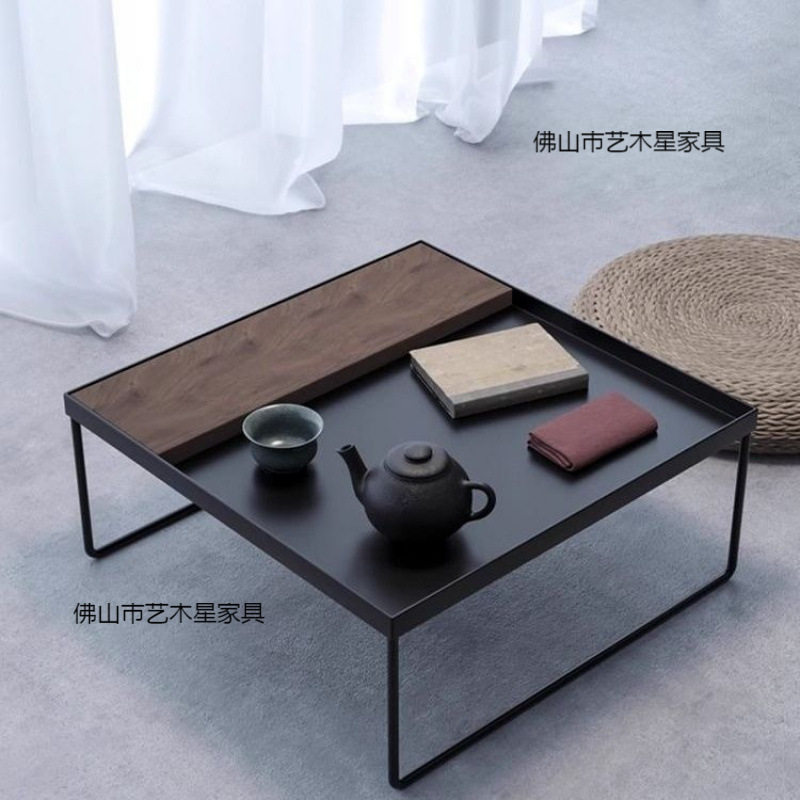 飘窗小桌子轻奢高级感茶几网红榻榻米茶台茶桌家用炕桌窗台小方桌