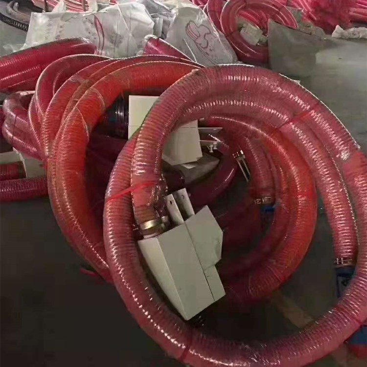 便于移动软管式提升上料机粉料输送提升机220V车载吸沙机