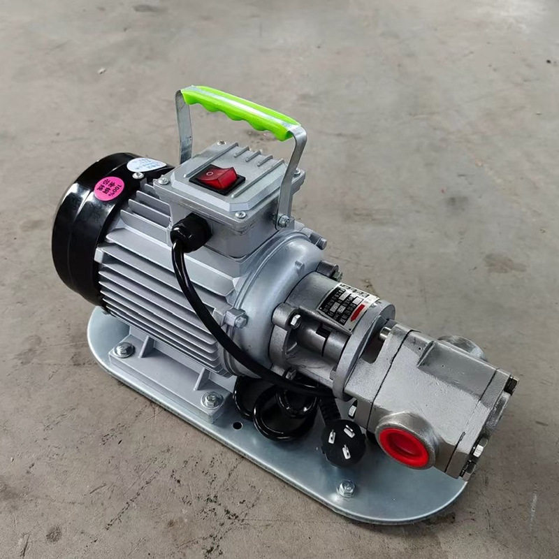 航源WCB-50手提齿轮泵304不锈钢电动抽油泵便携式油泵220V/380V