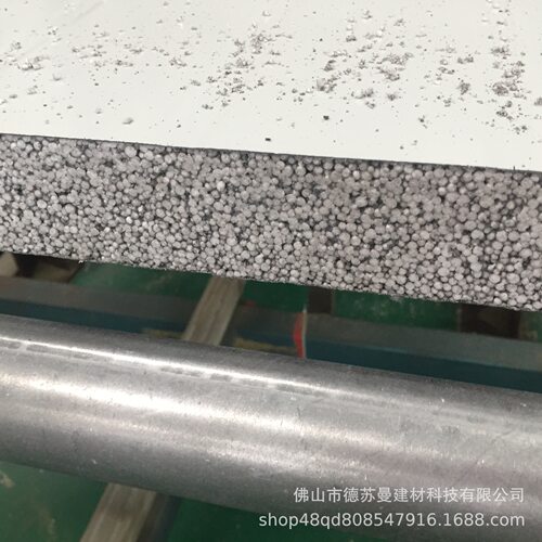 广东厂家直销彩钢硅岩夹芯板A级防火防水净化板彩钢隔墙板节能