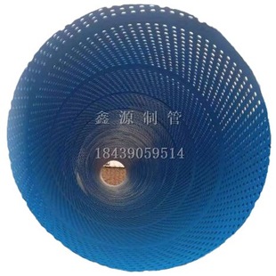 螺旋焊接圆孔降水井管 地铁施工圆孔滤水管 冲孔滤水管 600