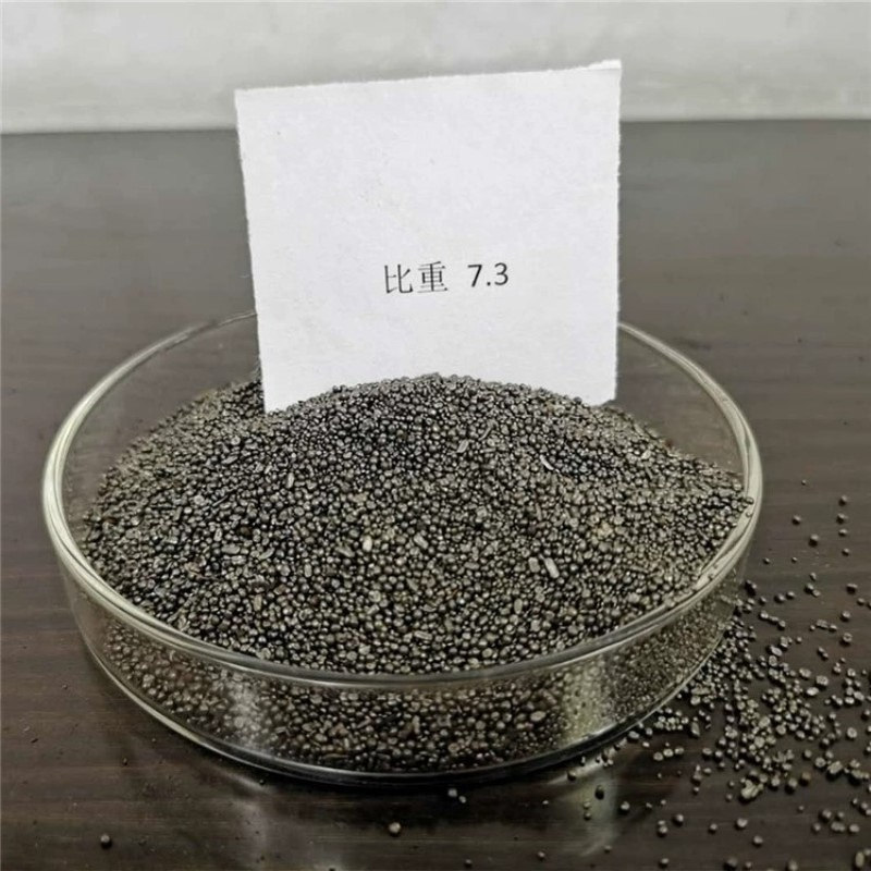 铁砂配重砂桥梁工程配重体育健身器材填充钢砂船舶船厂铁丸人造
