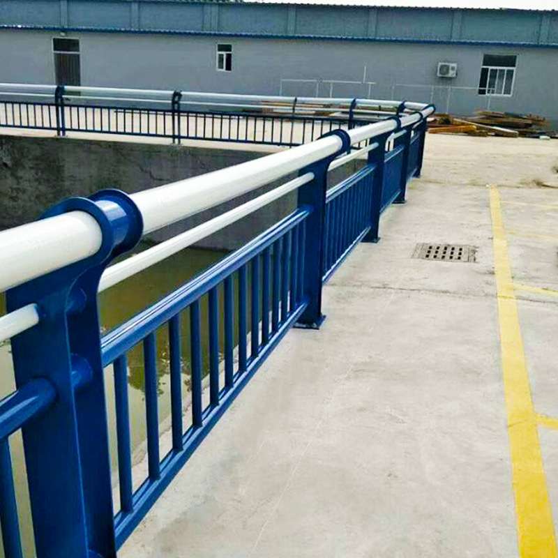 304不锈钢护栏复合管护栏防撞栏杆河道桥梁护栏河道景观护栏