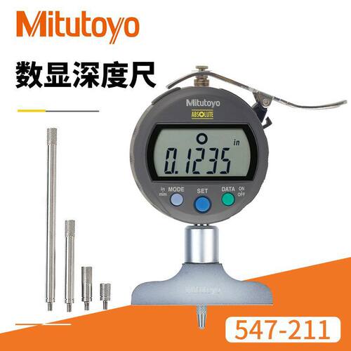 现货供应数显厚度表 547-211/0-200mm三丰百分电子厚度表