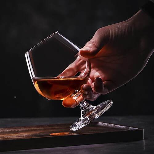 SD5512 石岛无铅水晶白兰地杯 洋酒杯干邑酒杯 酒吧鸡尾酒调酒杯