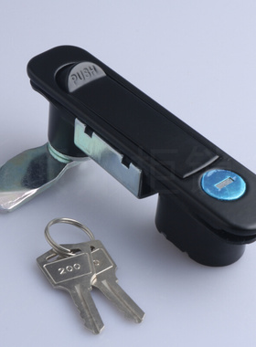 顶邦柜锁 MS737平面锁 开关控制箱机柜门锁 机箱机柜锁机械电器锁