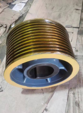 东芝CV320CV330A曳引机轮330*3/4/5/6/7/8/9/10/11主机曳引轮配件