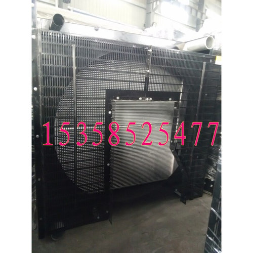 700KW千瓦上柴SC33W990D2柴油发电机水箱 散热器