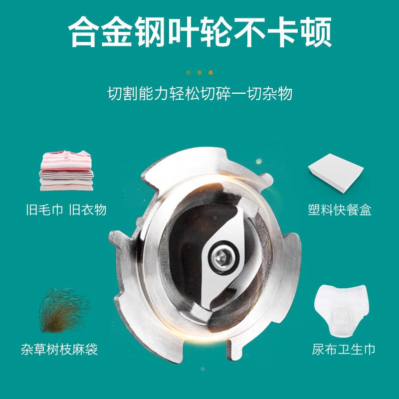 潜水泵220v小型污水泵家用抽水泵高扬程农用抽水机鱼塘灌溉排污泵