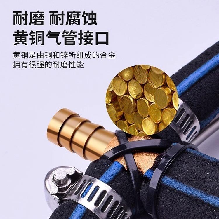 锦鲤鱼池增氧气盘污水处理爆气盘不锈钢超细气泡纳米雾化曝氧圈