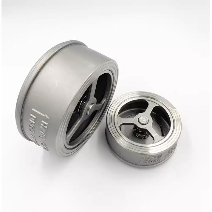 201/304不锈钢阀门H71W-16P/25P对夹式H71止回阀4分6分1寸DN32