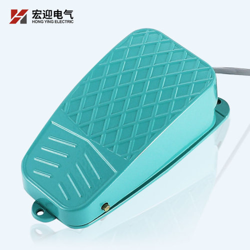 EKW-5A-B脚踏开关TFS-201 -1 -2 -3脚踏板带线 220V 机床控制开关