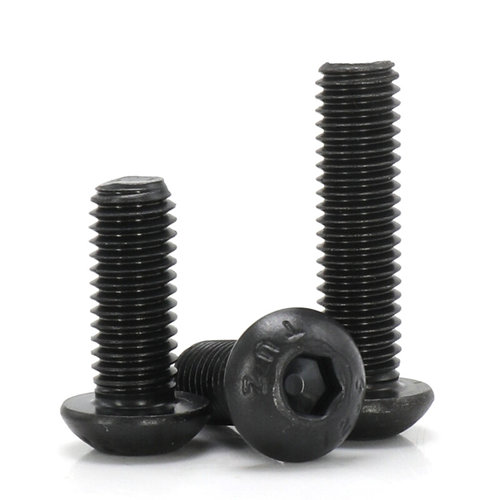 M3M4-M16茂异TUZ 12.9级进口高强度合金钢半圆头圆杯黑色螺丝螺栓