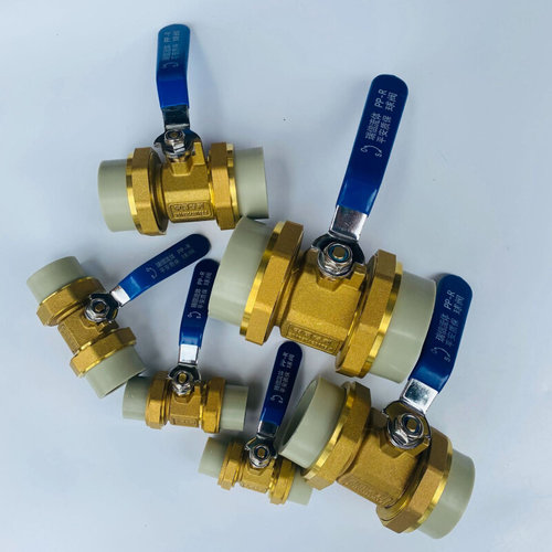 全铜PPR双活接铜球阀20 4分25 6分32 1寸PPR水管阀门开关配件