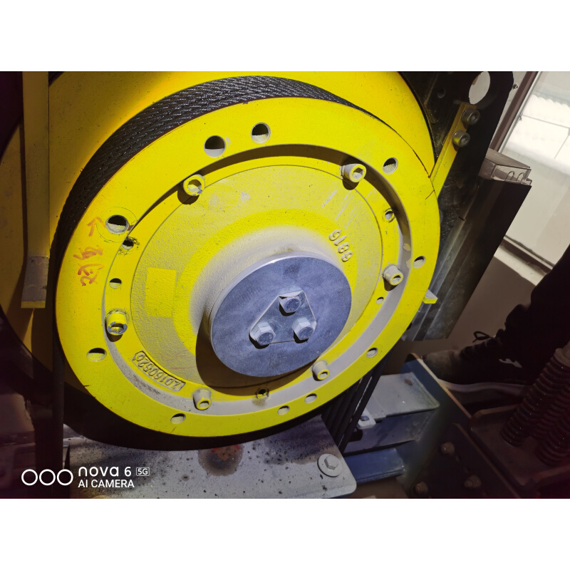 适用于蒂森曳引400尚途PMS280克虏伯主机曳引轮400*5*10 88毫米