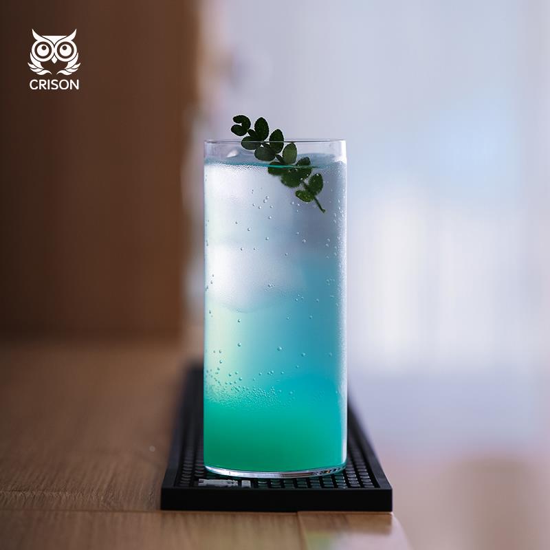 PRE02 CRISON超薄鸡尾酒杯长饮类直身杯调酒柯林果汁水杯简约日式
