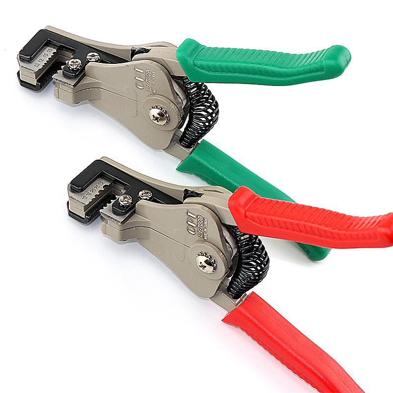 台湾OPT进口鸭嘴型自动剥线钳LY700F/700A/700B 剥线神器电线去皮