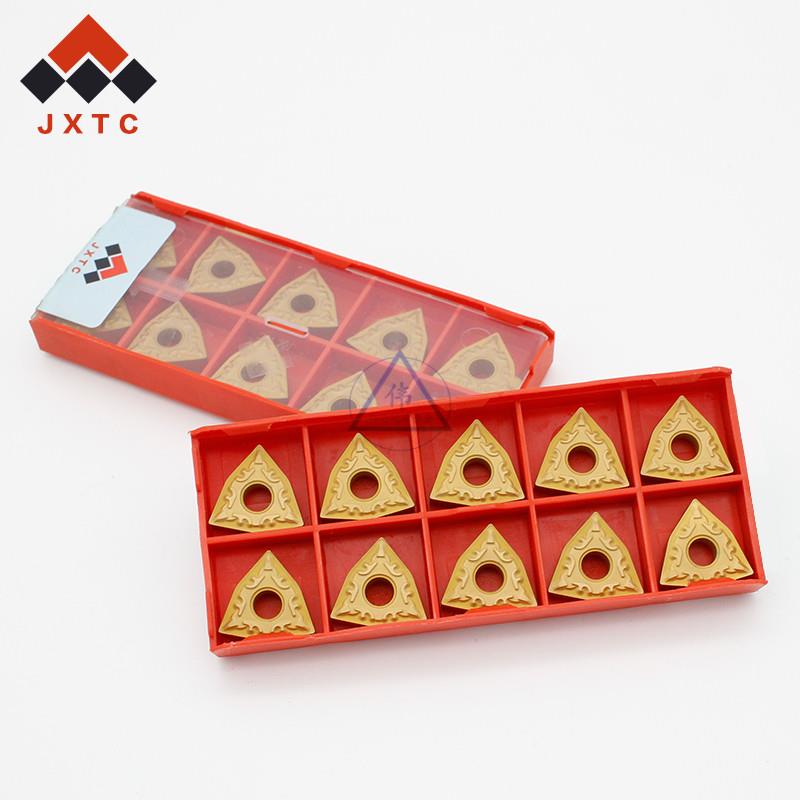 JXTC 江钨数控刀片/车刀片/合金刀片WNMG080404-GF JT4025