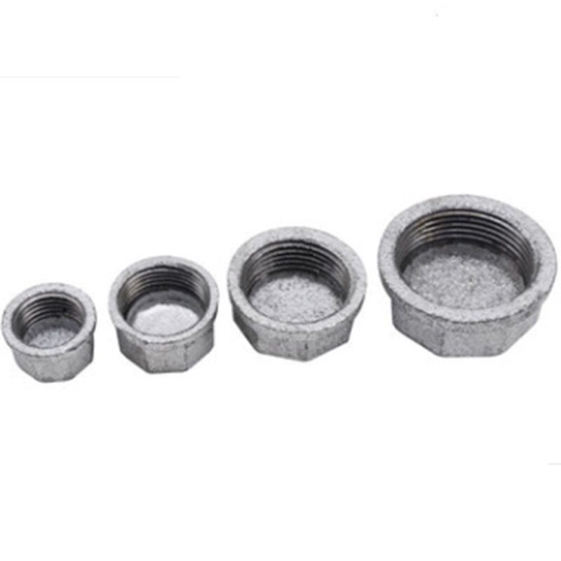 DN15 20 25 32 40 50 镀锌管帽 铁内丝堵头 丝扣内牙堵头水管封口