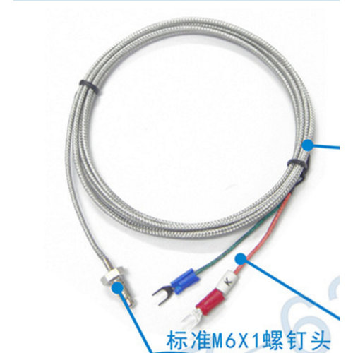 现货西崎 ZZZ WRNT-02 WRET-02 螺钉式热电偶 温度传感器E K型