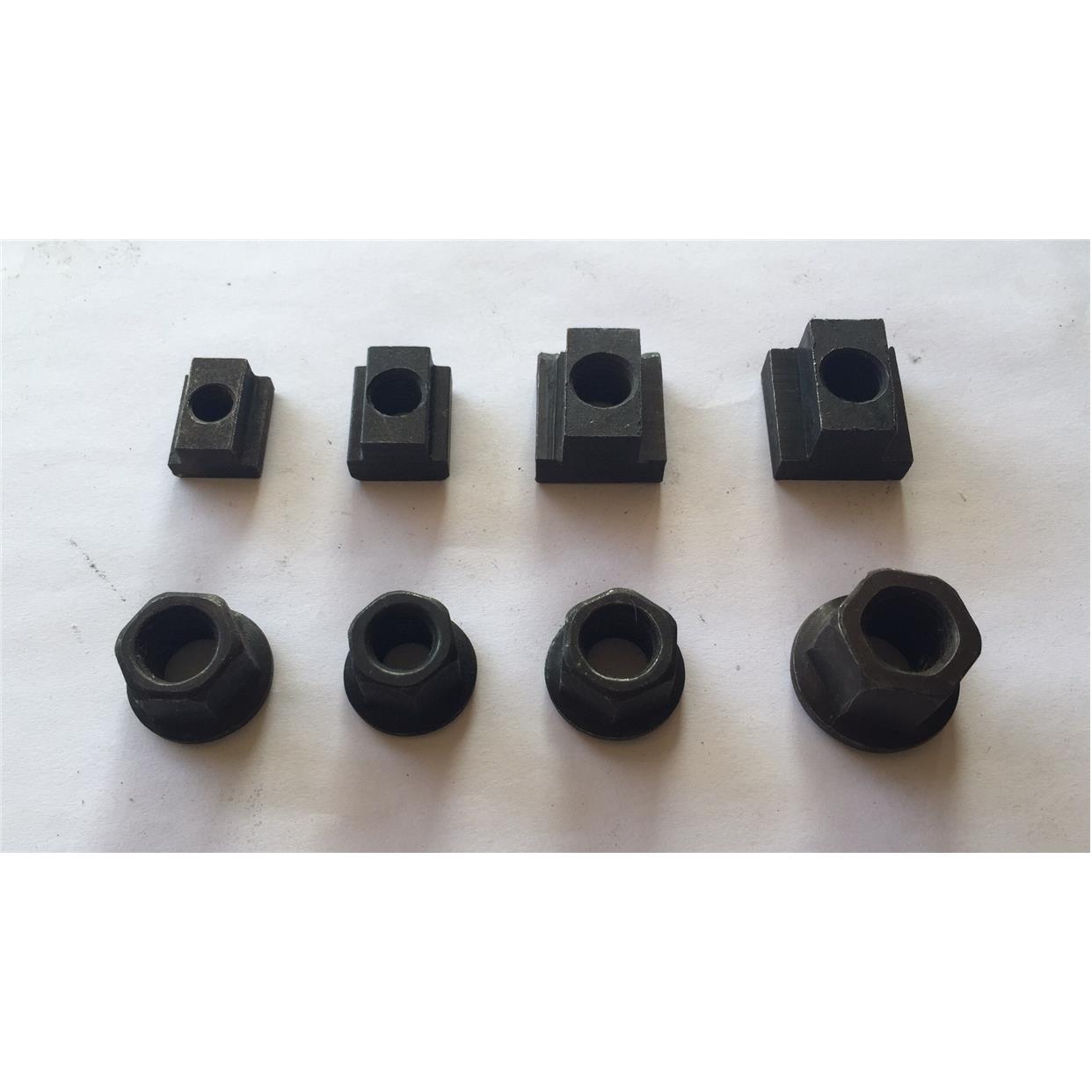 铣床马铁垫片螺母压块三角规 螺丝压条T型螺母 带垫压块压规螺母