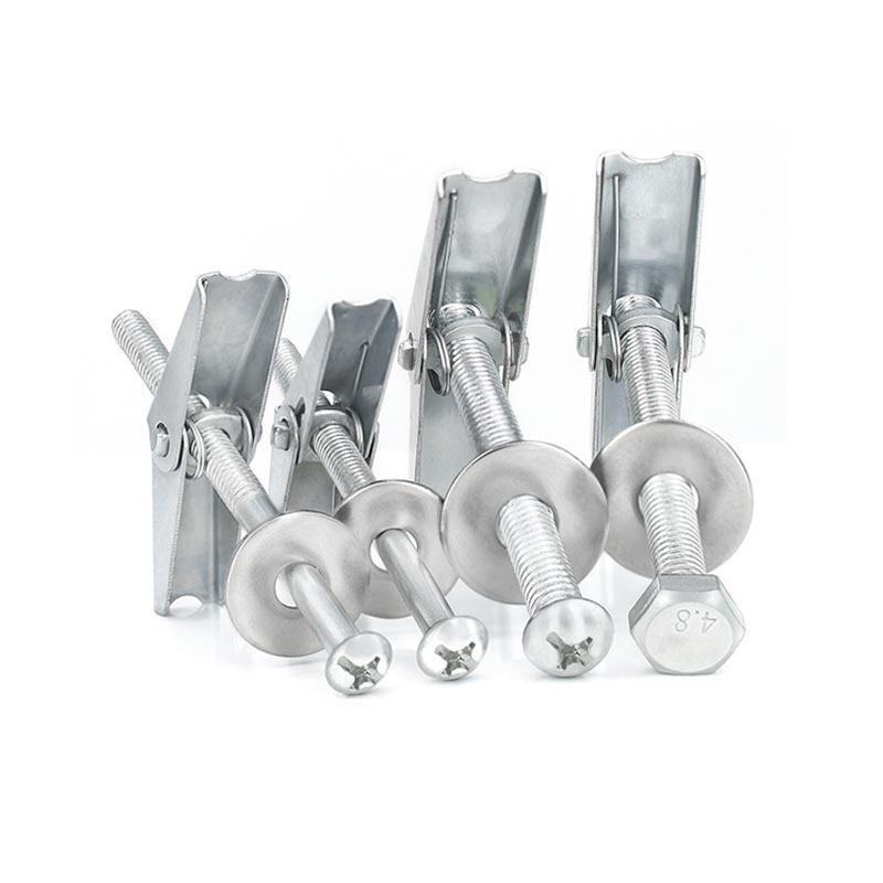 镀锌铁飞机膨胀螺丝空心墙/石膏板兰花夹壁虎伞型胀塞M4M5M6M8M10