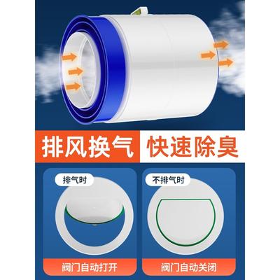 卫生间止逆阀110管道止回阀75pvc排气扇厕所换气扇浴霸排风逆止阀