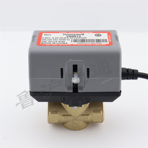 霍尼韦尔电磁阀电动风机盘管二通两通三通空调水阀VC/VN6013/4013
