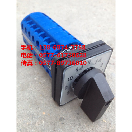万能转换 电容切换开关 10回路 LW26-20 LW38D LW39-16B TM707/7
