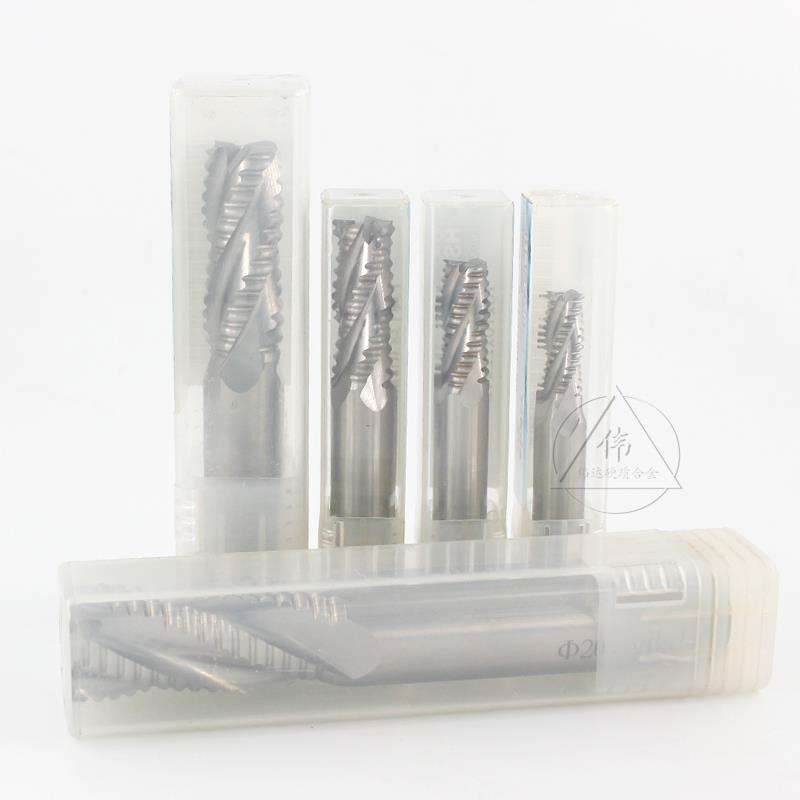 维克达 Vikda M42高硬度高钴粗皮波刃铣刀玉米刃4刃 HSSCo8