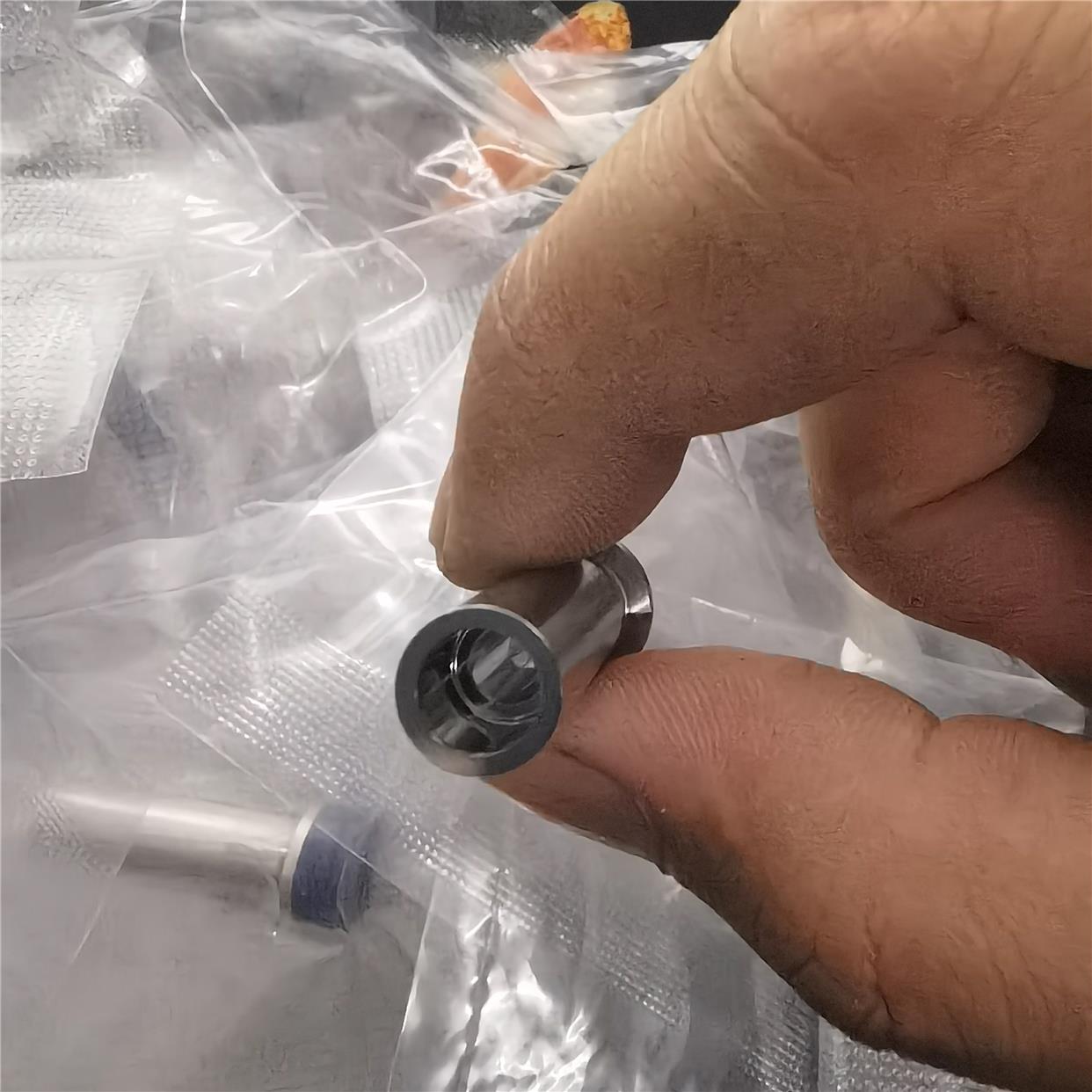 不锈钢316L承插焊VCR长焊管1/4-6.35MM超纯净接头EP级电解抛光国