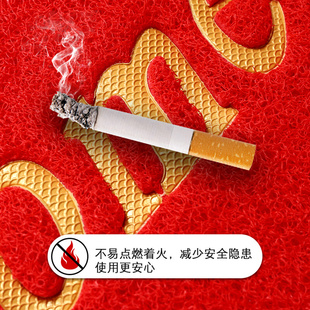 欢迎光临防滑地垫入户门垫丝圈脚垫进门店铺迎宾定制高级地垫LOGO