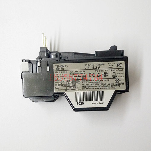 热过载继电器 TR-ON/3 TR-0N/3热继电器电流齐全