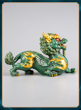 貔貅办公室招财砂石装饰动物居家国风桌面摆件飞天创意青玄关礼品