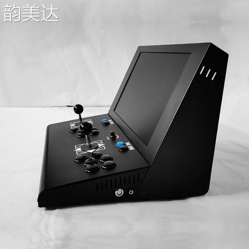 韵美达潘多拉盒6双人迷你游戏机格斗小型19寸可拆台式街机月光宝盒摇杆