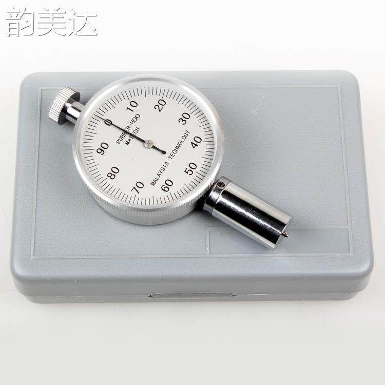 韵美达LX-OO型00邵氏橡胶硬度计超软发泡硅胶口香糖测试架ASTM2240