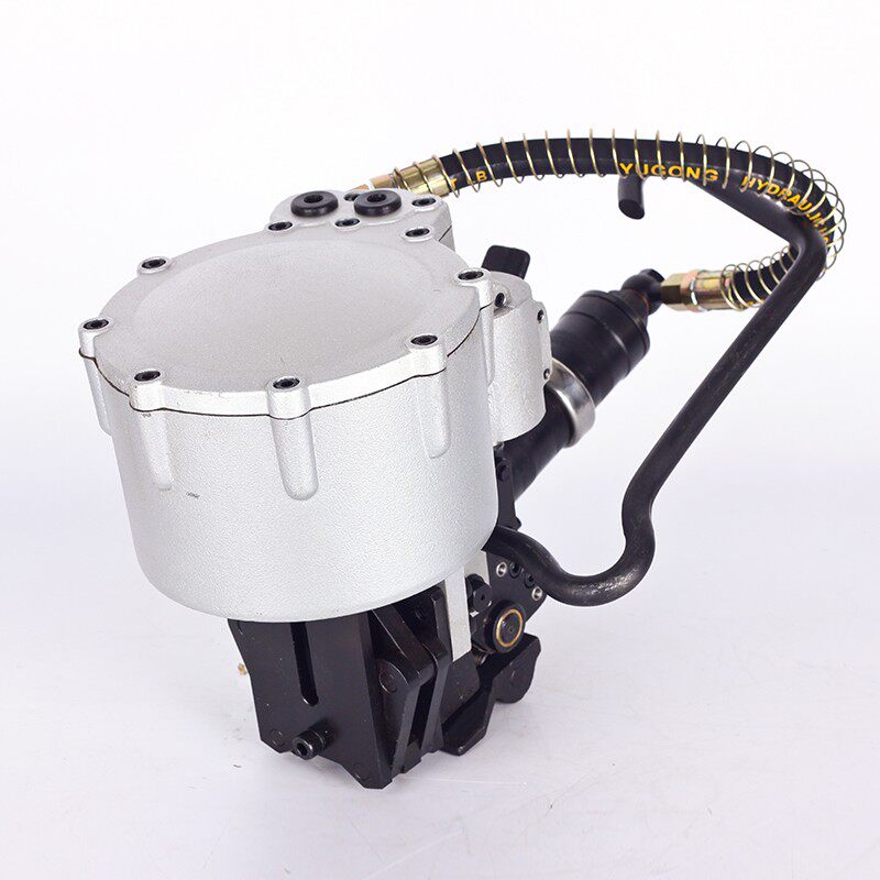 KZ-32型19型气动钢带捆扎机 气动一体铁皮打包机全自动打包机