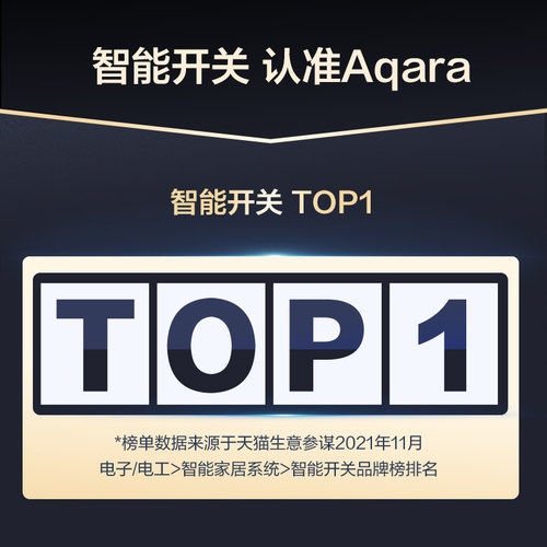 Aqara绿米智能妙控开关S1E全面触屏语音HomeKit智能家居控制面板