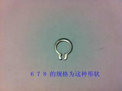 M6-M35  正宗304 不锈钢轴用挡圈 不锈钢卡簧 外卡簧