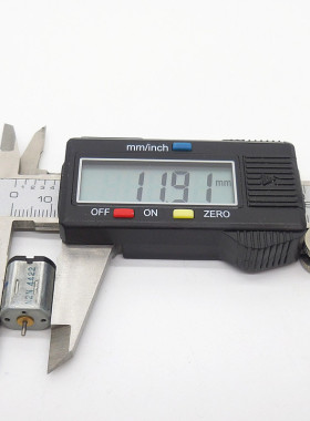 FF-N20高转速航模马达 黑色后盖底 DIY强磁电机