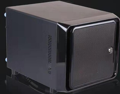 蜗牛星际NAS群晖4盘位存储万由PCIe机箱台达1u电源J1900/B365主板