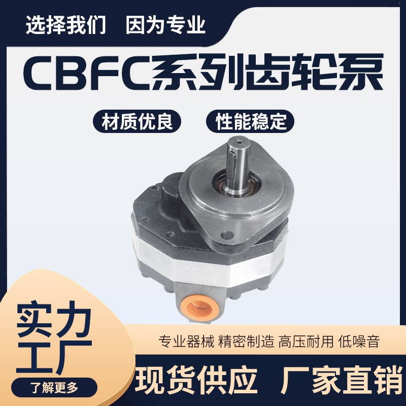 高压液压油泵CBFC转向齿轮油泵CB-FC10/12/16/20/25/32/40/50/63
