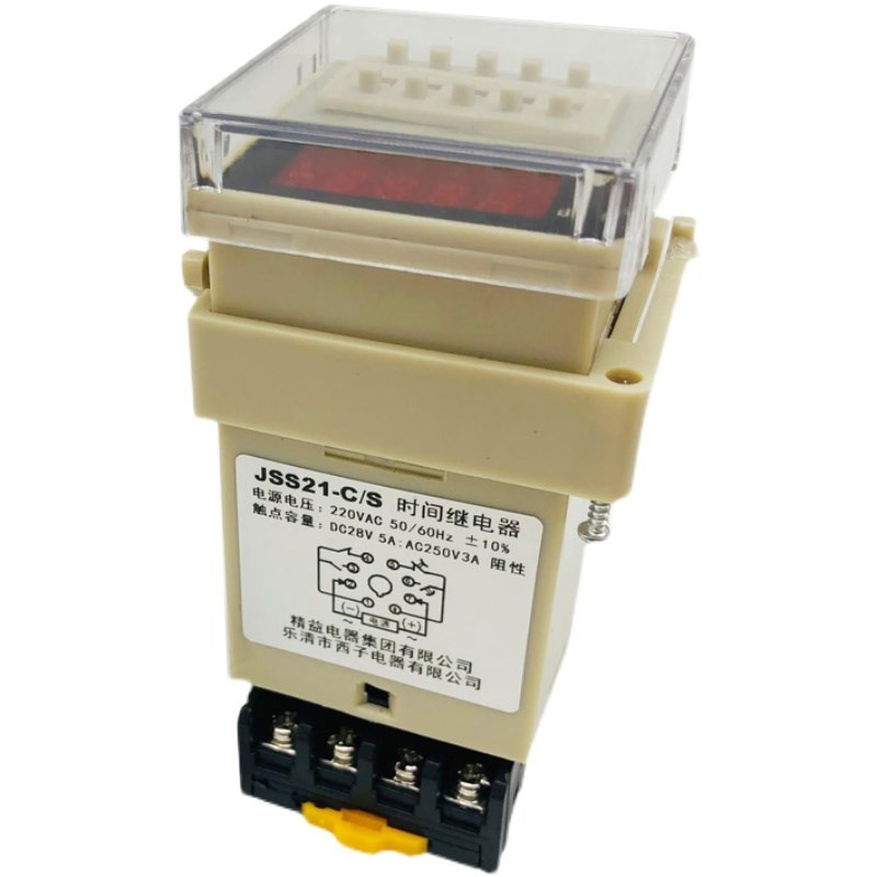 原装现货 西子电器 JSS21-C/S数显时间继电器24V 110V 220V 380V