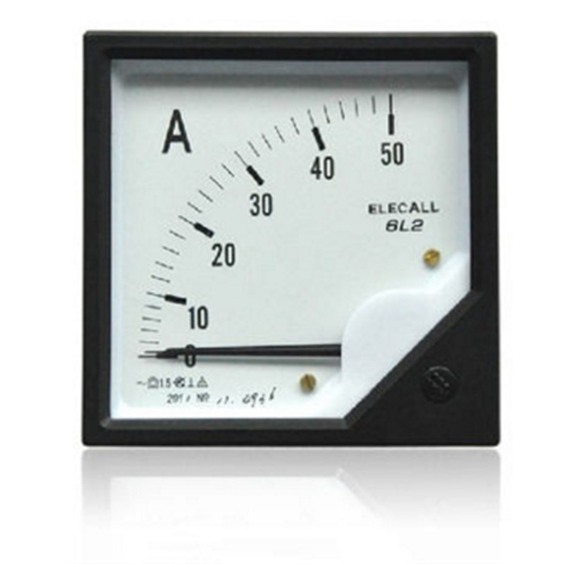 6L2-A电流表 50/5 100/5 200/5 交流指针式电流电压表