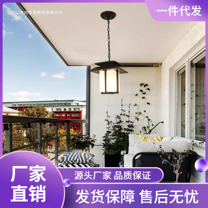 新中式户外防水景观庭院吊灯